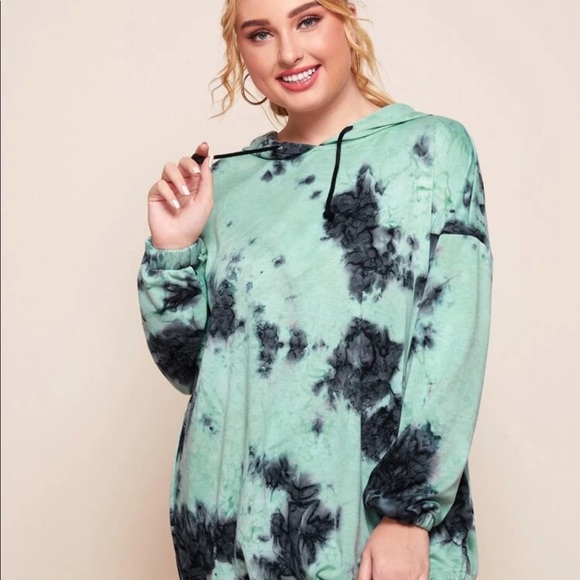 Tie hem hoodie - Picture 3 of 3